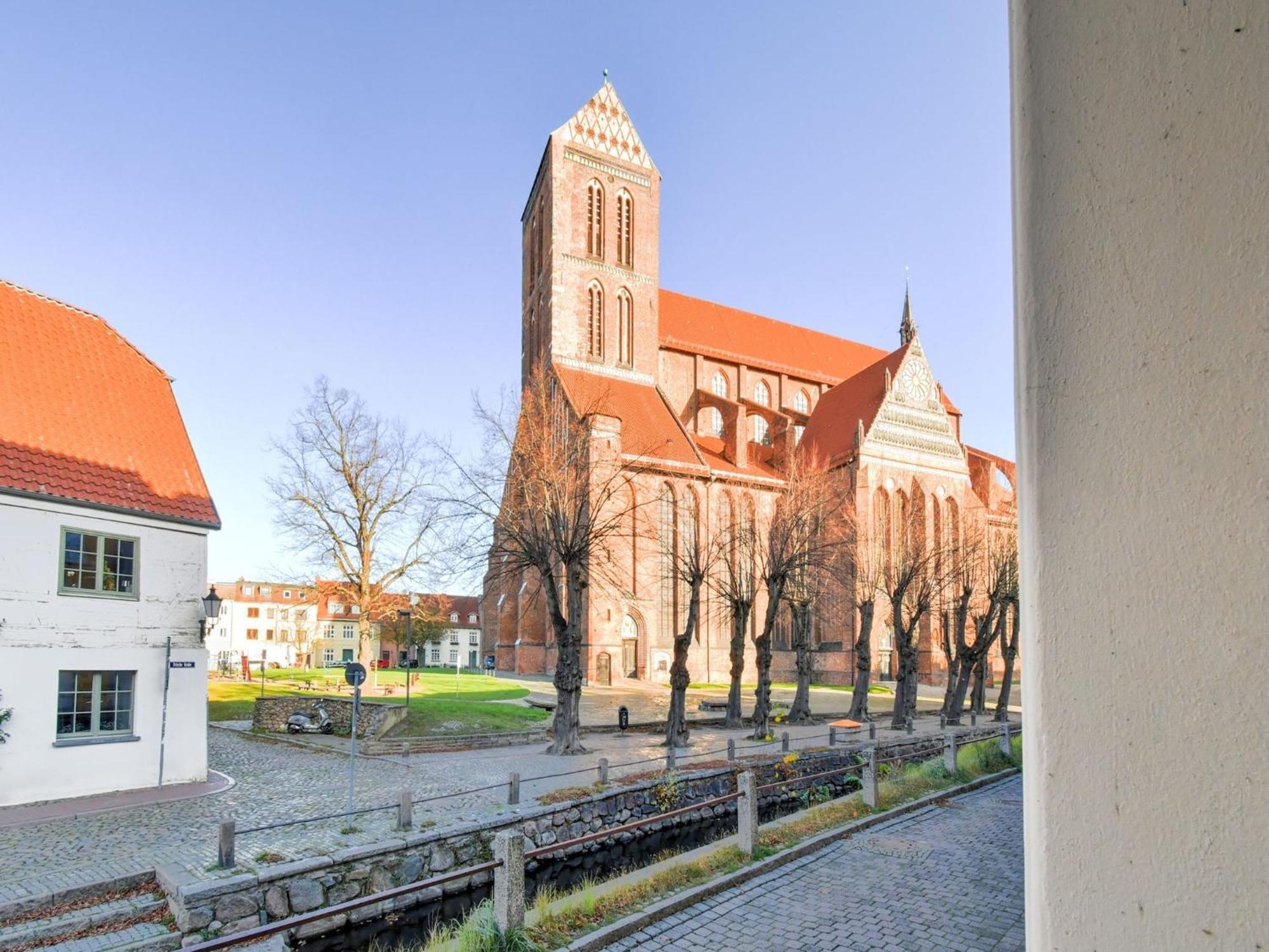 Modern Apartment In Wismar With Private Terrace Dış mekan fotoğraf