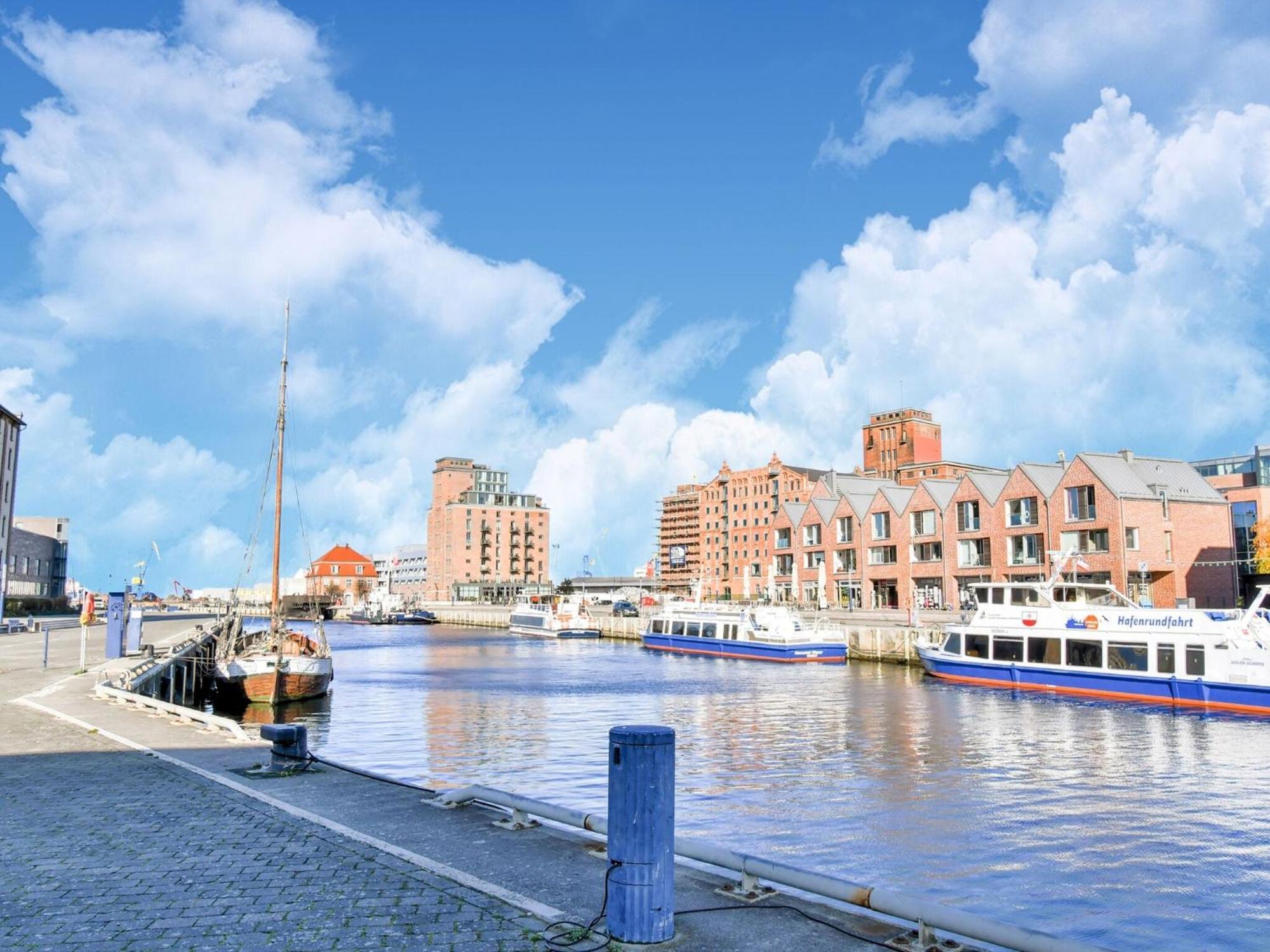 Modern Apartment In Wismar With Private Terrace Dış mekan fotoğraf